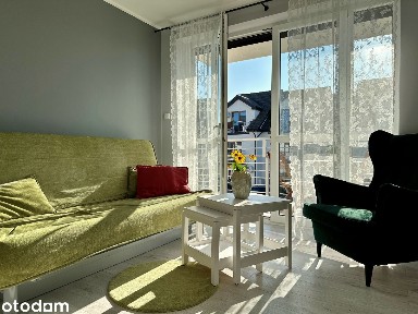 Łeba | 3 pokoje | 2 balkony | parking | 43 m²
