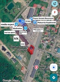 Grunt do wynajęcia Centrum Handlowe Jagiellońska Nowe Miasto Lubawskie