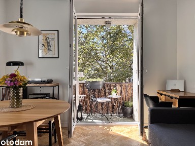 2 pokoje na Ochocie - 56 m², balkon, zieleń za oknem | bez prowizji