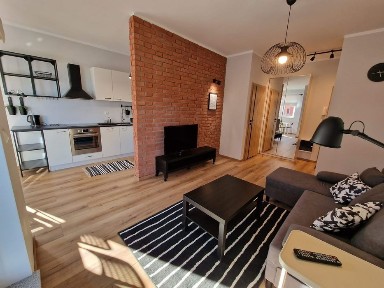 Wynajmę nowe 2-pokojowe mieszkanie 46 m² | Park Ostrowska | taras 10 m²