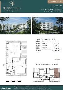 3-pokojowe mieszkanie z tarasem | Zielona Wola, Nowa Ruda-Słupiec