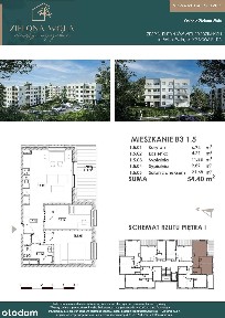 3-pokojowe mieszkanie z tarasem | Zielona Wola, Nowa Ruda-Słupiec