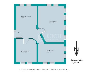 Lokal biurowy 77,68 m² | 3 pokoje | Parking | Tarnów - ul. Torowa