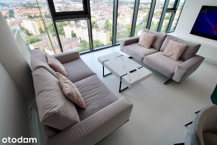 2 pokojowy apartament Hanza Tower 21 piętro