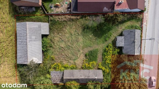 Działka rolno-budowlana 1507 m² z zabudowaniami