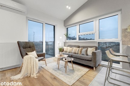 Nowoczesny loft na 3 strony świata z garażem