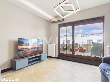 50m2, taras, wysoki standard, Wilanów