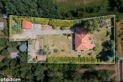 Doma parterowy, na dużej działce