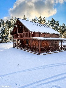 Wyjątkowa nieruchomość przy lesie | 0,56 ha | drewniany obiekt 92 m²