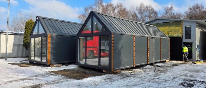 Dom z antresola mobilny 35m2 + 15m2 producent domek modułowy NOWY