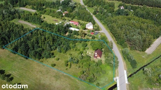 Dom 105 m2, st. surowy, działka 73 ar Chromówka