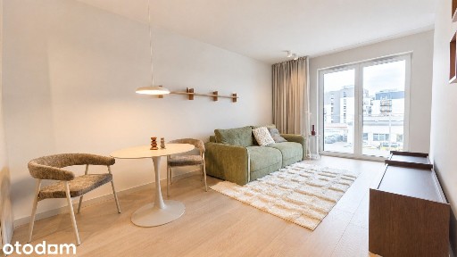 Nowe 2-pokoje przy Lasku Marcelińskim 42 m² miejsce w hali garażowej
