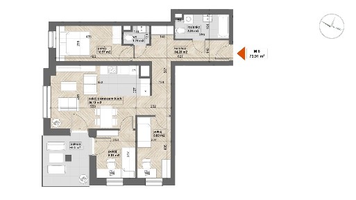 Cztery pokoje w centrum- Apartamenty Śródmieście (8)