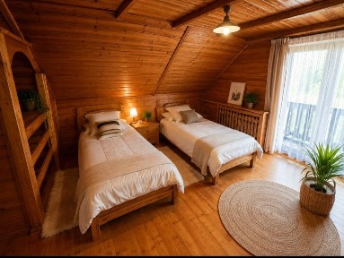 45 m² dla 1 osoby | 1800 zł ze wszystkimi opłatami | 5 km od Szczyrku