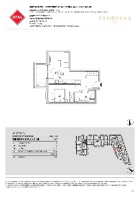 2-pokojowe mieszkanie 40m2 + balkon