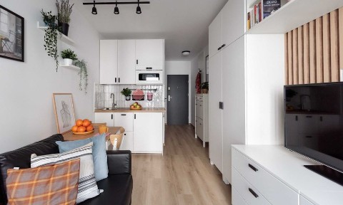 Elegancki i funkcjonalny apartament dla singla niedaleko metra [CZYTAJ OPIS ap #3]