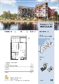 2-pokojowe mieszkanie 37m2 Bezpośrednio