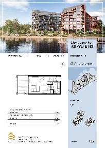 1-pokojowe mieszkanie 27m2 Bezpośrednio
