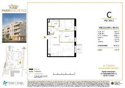 3-pokojowe mieszkanie 52m2 + balkon Bezpośrednio