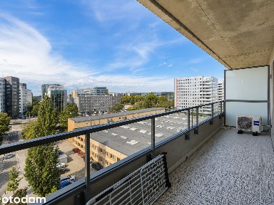 Komfortowe 2 pokoje | Mokotów |klima| balkon 9 m² | GARAŻ+BOKS W CENIE