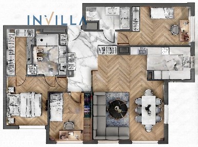 Klimatyzowany apartament z widokiem na Powiślu