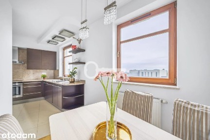 ELEGANCKI APARTAMENT 98m² METRO WILANOWSKA 3 POK. 2 ŁAZ. DUŻY BALKON