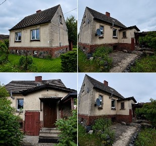 Dom z dużą dzialka