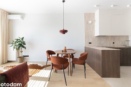 Wykończony apartament/ loggia/ klimatyzacja/system smart/mp