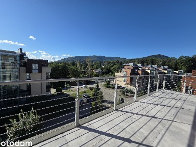 APARTAMENT Z TARASEM I PANORAMĄ BESKIDÓW