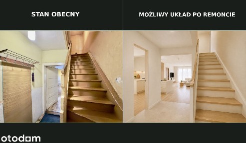 Szereg z ogródkiem w świetnej lokalizacji || CO Miejskie || Zabrze