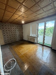 2 pokoje,35,55 m²,balkon, ul Nadrzeczna, widok na rzekę,do remontu