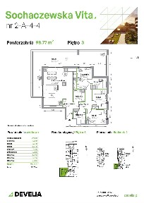 4-pokojowe mieszkanie 98m2 + taras Bez Pośredników
