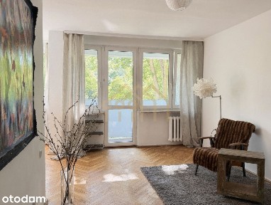 36,5 m2 | Kawalerka | Pole Mokotowskie | balkon