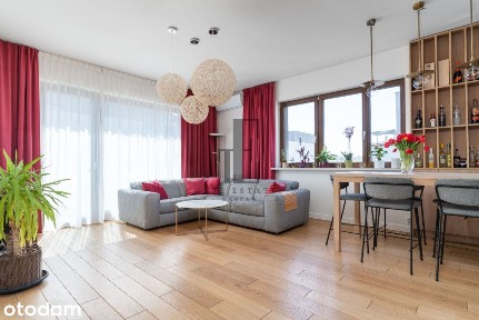 Wysoki standard 3 pok. Stegny duzy balkon 16 m2