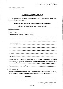 Przetarg nieograniczony na zbycie odrębnej własności lokalu