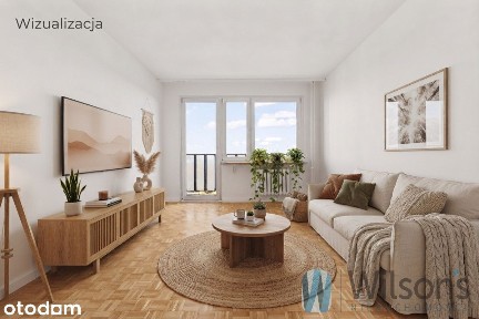 Mokotów/Stegny/43,8m2/2-3pokoje/loggia/