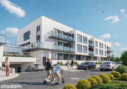 Wygodne 3 pokoje, duży balkon, garaż, winda - nowoczesny budynek!