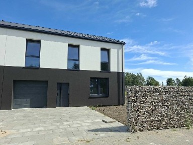 Dom jednorodzinny w zabudowie bliźniaczej | Dębe Wielkie, ul. Polna | 164 m² | Garaż | Pompa ciepła | Rekuperacja