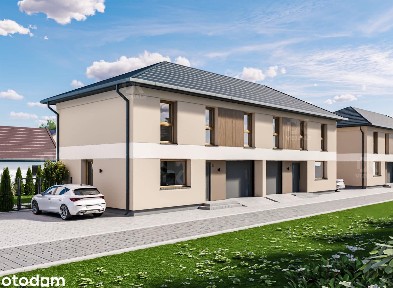 Zacisze Olimp- bliźniaki | 115 m2 | ogród i garaż
