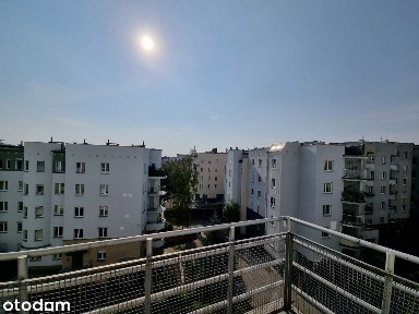 Jeżyce, 2-pokojowe mieszkanie, duży balkon, garaż