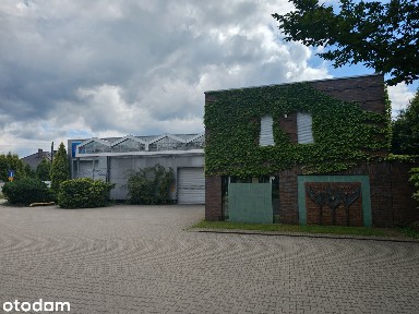 NOWOCZESNY OBIEKT MAGAZYNOWO-BIUROWY | HALA 750 m² +BIURA 250 m² TYCHY