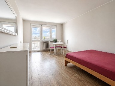 2 pokoje na Widzewie | 46 m2 | 9 piętro | Duży balkon