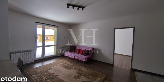 Parterowy domek 84m2 z kominkiem, tarasem, 400m2 działki