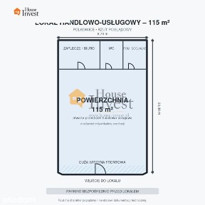 Nowe lokale handlowo-usługowe 115-520 m²