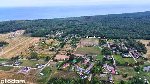 Umeblowany dom nad morzem - Radawka - 57,57 m² | 1,4 km od morza