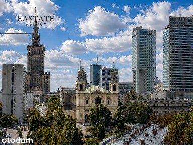 Apartament 70 m² | widok na PKiN | garaż | loggia