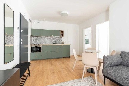 Kraków NOWE mieszkanie (50 m²), 3 pokoje (2 sypialnie +salon z aneksem), klimatyzacja, dojazd do centrum, PĘTLA AZORY (obok), PĘTLA BRONOWICE (blisko)