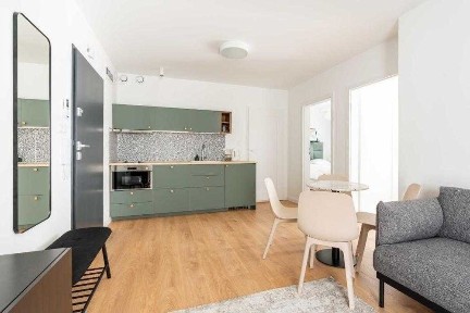 Kraków NOWE mieszkanie (50 m²), 3 pokoje (2 sypialnie +salon z aneksem), klimatyzacja, dojazd do centrum, PĘTLA AZORY (obok), PĘTLA BRONOWICE (blisko)