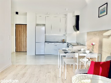 Katowice Szybowcowa - nowoczesny apartament 2 pok, kom. lok i m. post.
