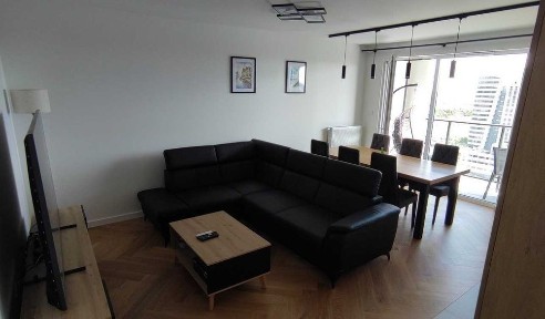 Wynajmę Apartament 82 m2 Reda - 15 Piętro | Widok na Zatokę | 2 Loggie | Taras widokowy | Niebieski Bursztyn